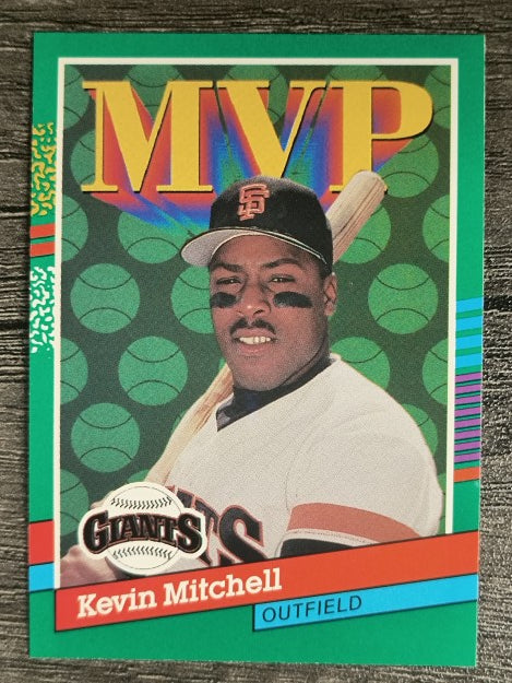 1991 Donruss #407 Kevin Mitchell MVP