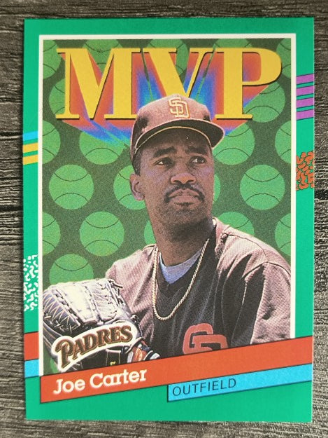 1991 Donruss #409 Joe Carter MVP