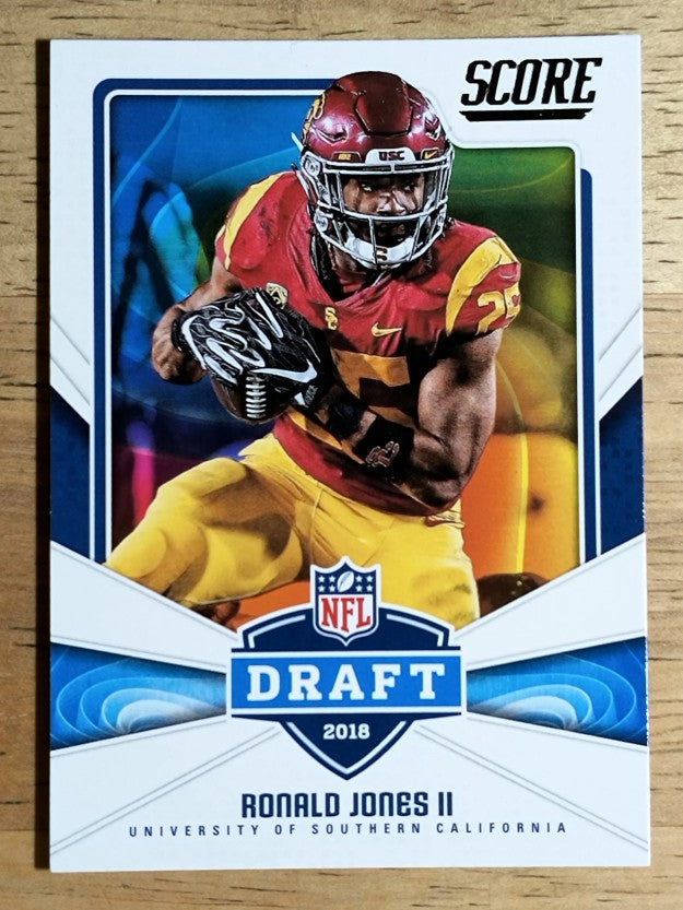 2018 Score NFL Draft #26 Ronald Jones II