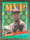 1991 Donruss #409 Joe Carter MVP