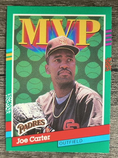 1991 Donruss #409 Joe Carter MVP