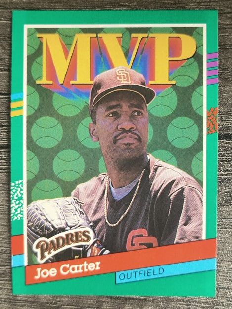 1991 Donruss #409 Joe Carter MVP