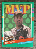 1991 Donruss #409 Joe Carter MVP