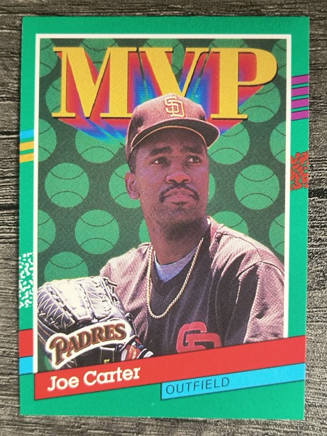 1991 Donruss #409 Joe Carter MVP