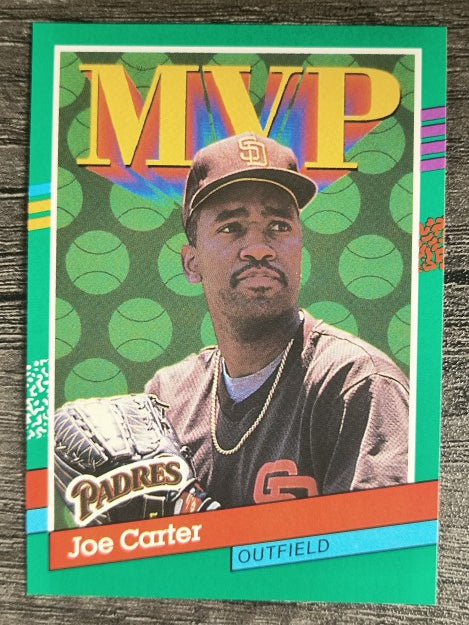 1991 Donruss #409 Joe Carter MVP