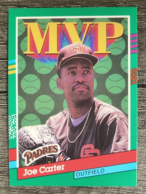 1991 Donruss #409 Joe Carter MVP