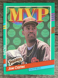 1991 Donruss #409 Joe Carter MVP