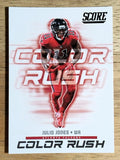 2018 Score Color Rush #15 Julio Jones