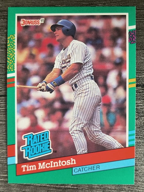 1991 Donruss #414 Tim McIntosh RR