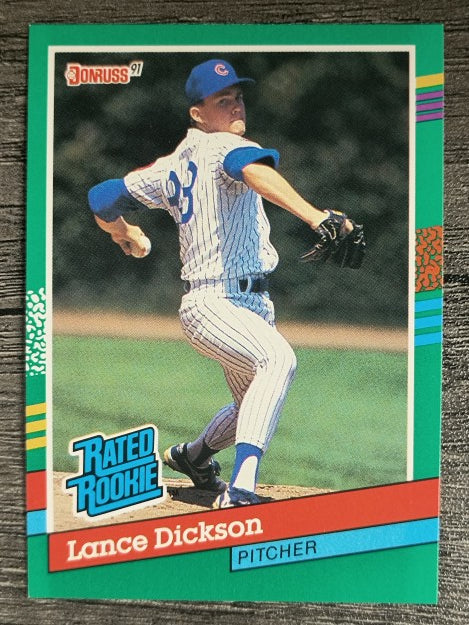 1991 Donruss #424 Lance Dickson RR RC