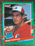 1991 Donruss #425 Greg Colbrunn RR RC