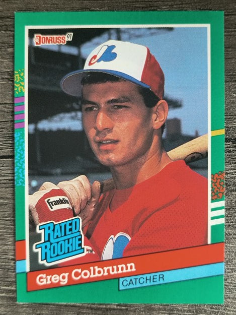 1991 Donruss #425 Greg Colbrunn RR RC