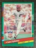 1991 Donruss #434 Len Dykstra AS