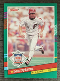 1991 Donruss #434 Len Dykstra AS