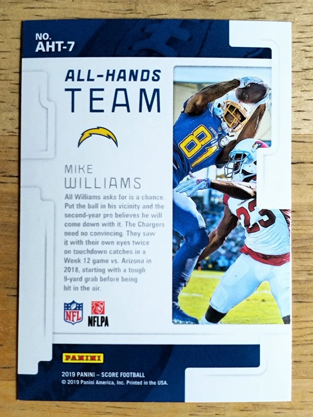 2019 Score All Hands Team #7 Mike Williams