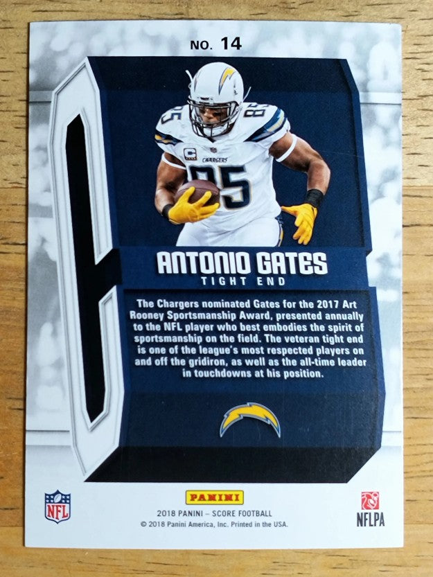 2018 Score Captains #14 Antonio Gates
