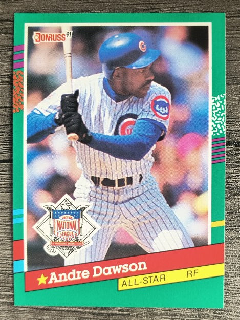 1991 Donruss #435 Andre Dawson AS