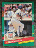 1991 Donruss #436B Mike Scioscia AS/Yellow star by name