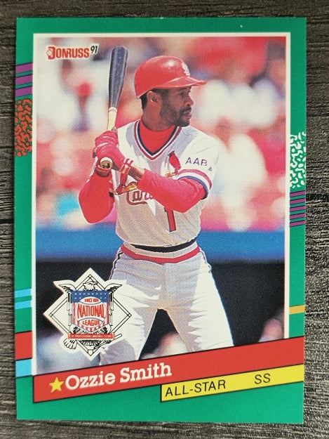 1991 Donruss #437 Ozzie Smith AS