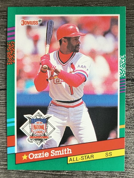 1991 Donruss #437 Ozzie Smith AS