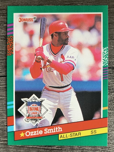 1991 Donruss #437 Ozzie Smith AS