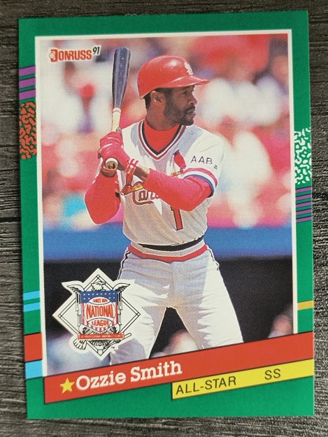 1991 Donruss #437 Ozzie Smith AS