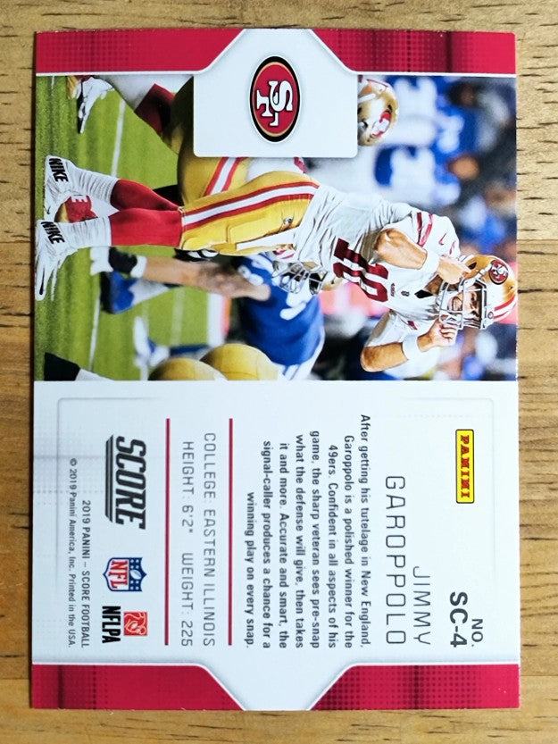 2019 Score Signal Callers #4 Jimmy Garoppolo