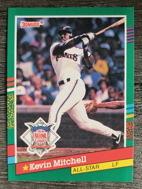 1991 Donruss #438 Kevin Mitchell AS