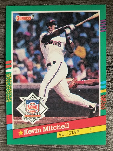 1991 Donruss #438 Kevin Mitchell AS