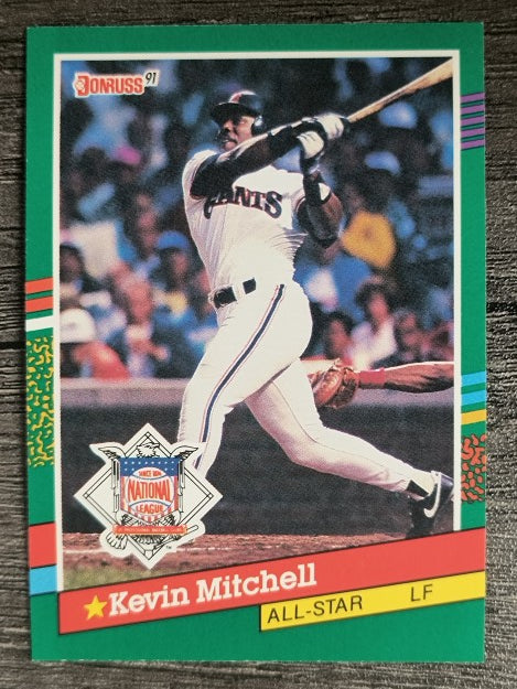 1991 Donruss #438 Kevin Mitchell AS