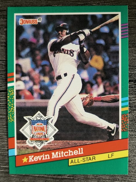 1991 Donruss #438 Kevin Mitchell AS