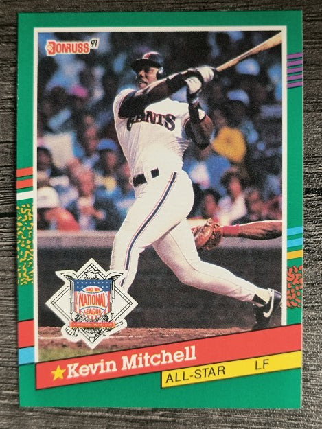 1991 Donruss #438 Kevin Mitchell AS