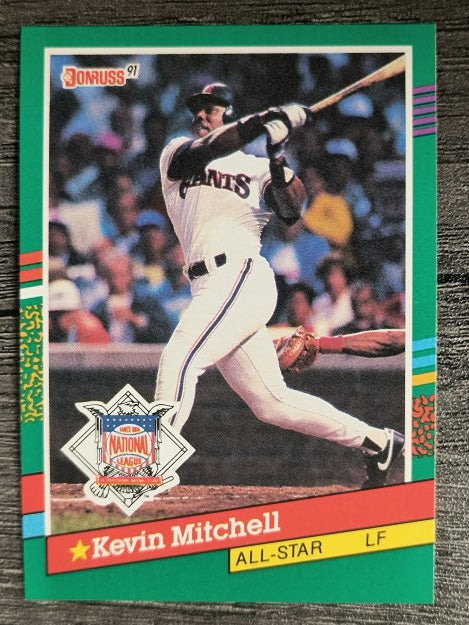 1991 Donruss #438 Kevin Mitchell AS