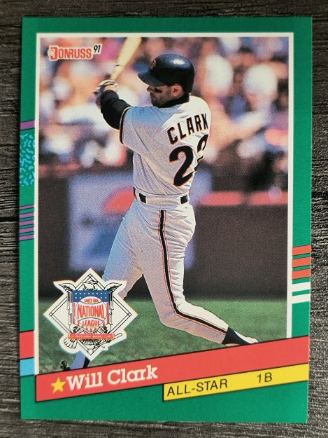 1991 Donruss #441 Will Clark AS