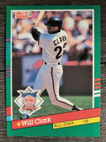 1991 Donruss #441 Will Clark AS