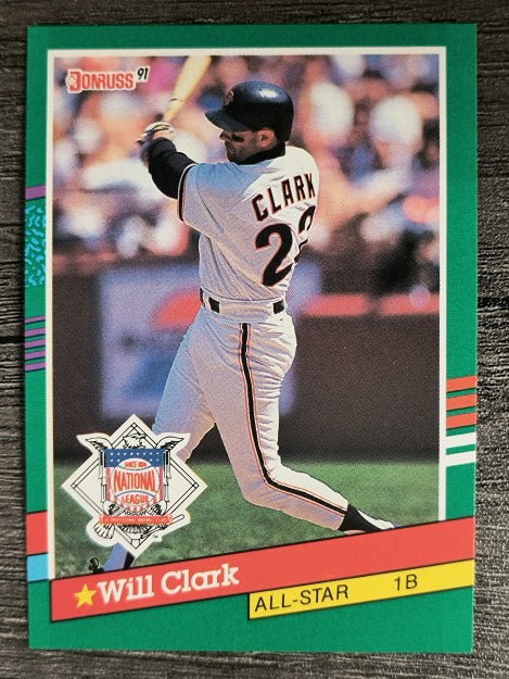 1991 Donruss #441 Will Clark AS