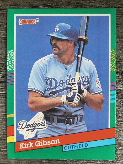 1991 Donruss #445 Kirk Gibson