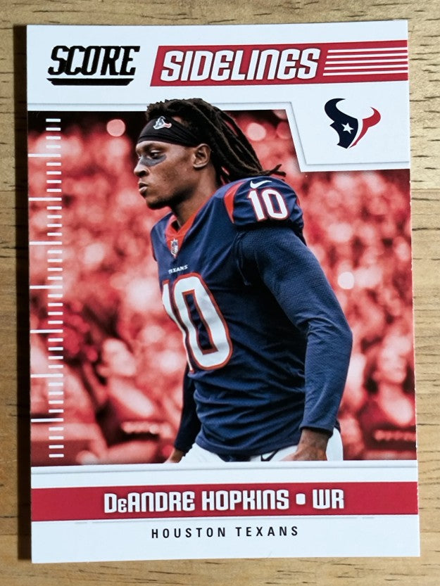 2018 Score Sidelines #10 DeAndre Hopkins