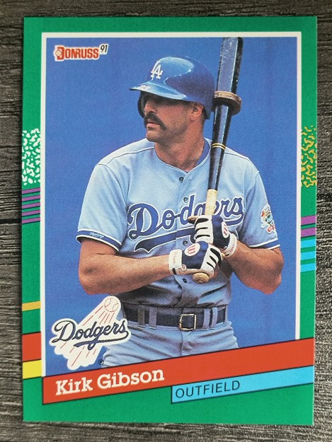 1991 Donruss #445 Kirk Gibson