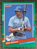 1991 Donruss #445 Kirk Gibson