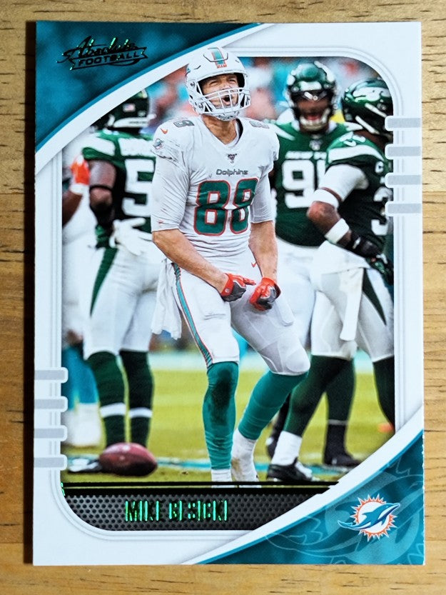 2020 Absolute Green #14 Mike Gesicki