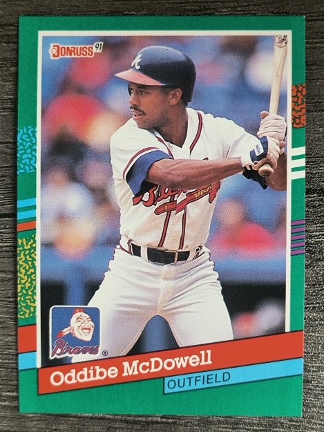 1991 Donruss #450 Oddibe McDowell