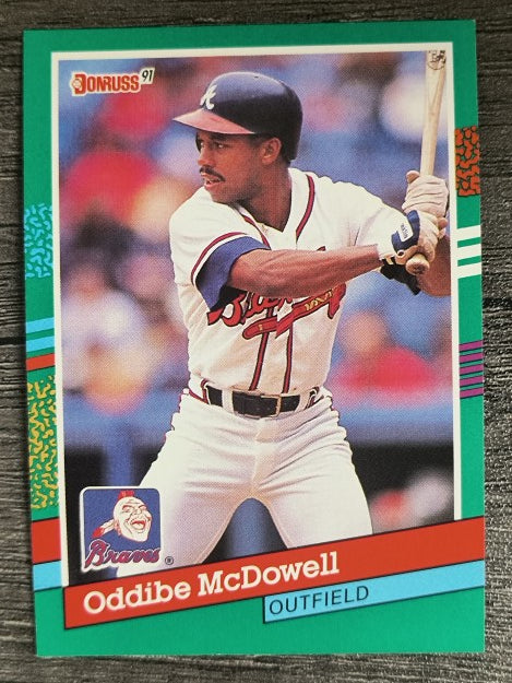 1991 Donruss #450 Oddibe McDowell