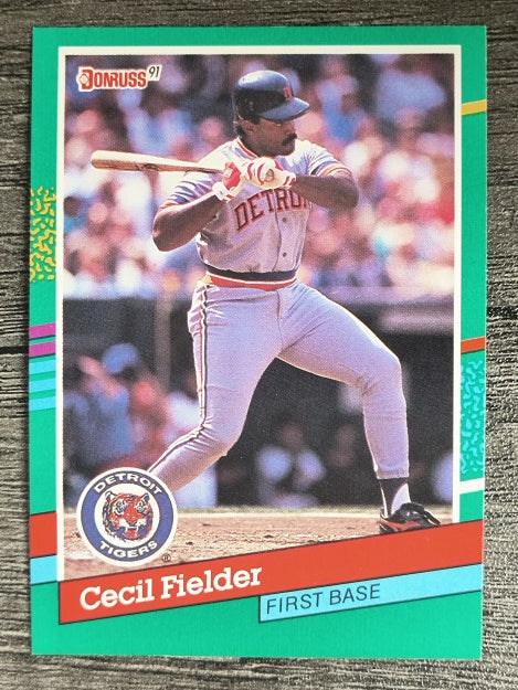 1991 Donruss #451 Cecil Fielder