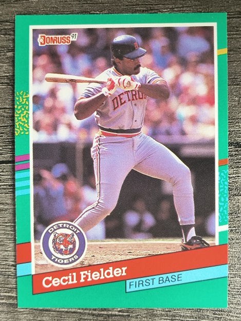 1991 Donruss #451 Cecil Fielder