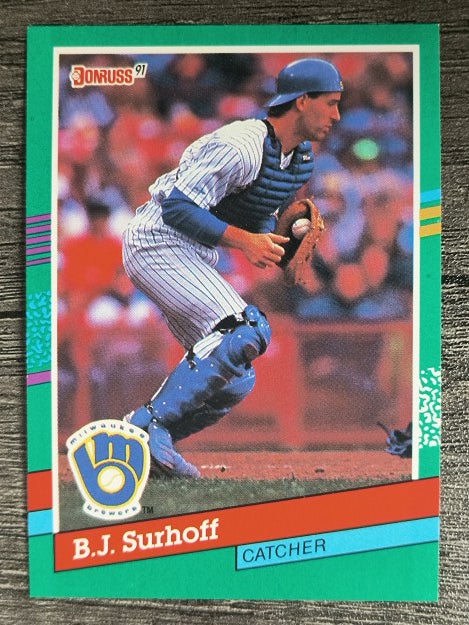 1991 Donruss #460 B.J. Surhoff