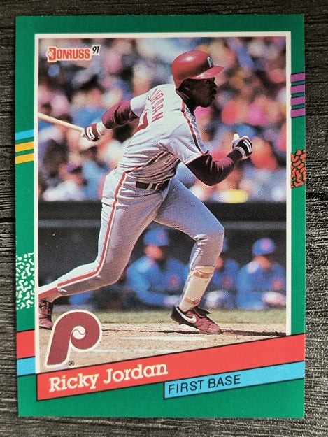 1991 Donruss #466 Ricky Jordan