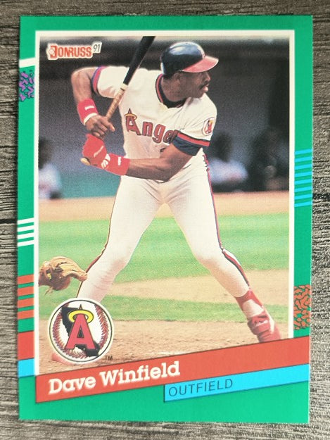 1991 Donruss #468 Dave Winfield