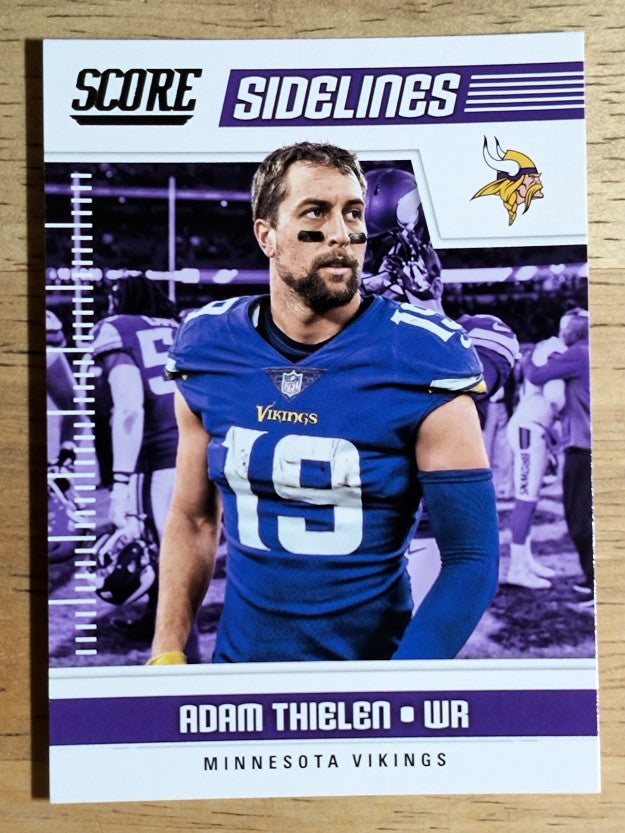 2018 Score Sidelines #19 Adam Thielen