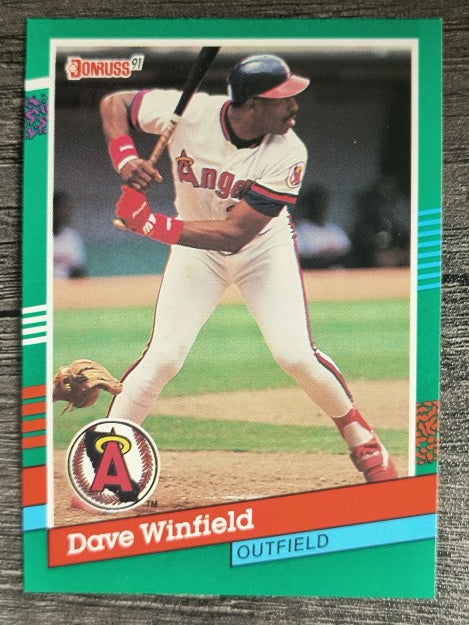 1991 Donruss #468 Dave Winfield